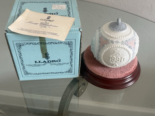 Lladro bola navidad 1990 - bola,